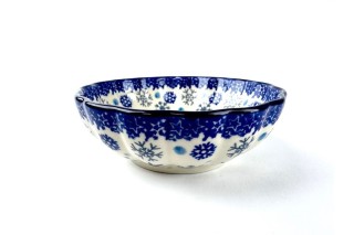 023 Bunzlau Ribbel Schaal 2974X 023 Ribbel Schalen Ø 12 cm